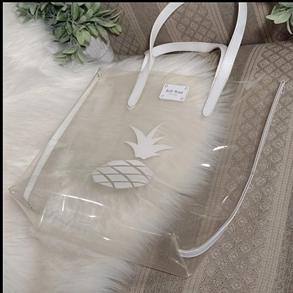 Jeff Wan 🍍Clear Pineapple Bazar Tote - Picture 11 of 16
